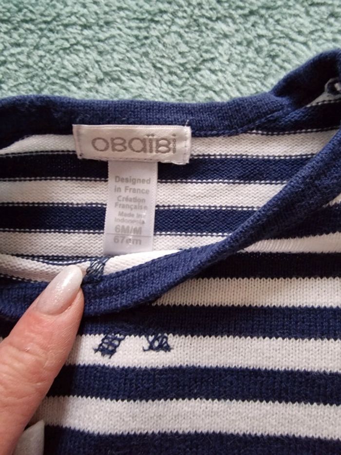 Très beau tee-shirt 6 mois - photo numéro 2