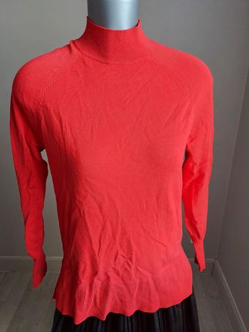 Pull col montant femme