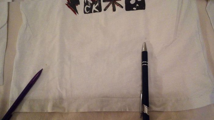 Tee shirt T8A manche longue  avec dessin - photo numéro 9