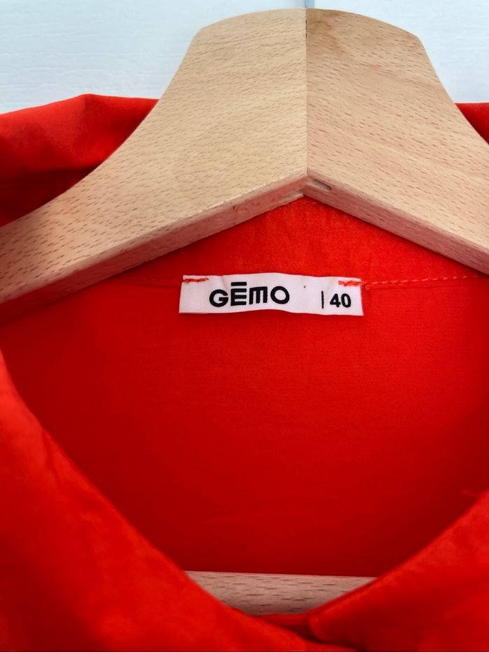Chemise fluide orange - photo numéro 3