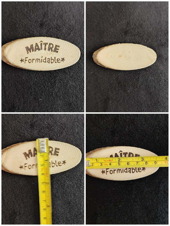 Magnet bois maître