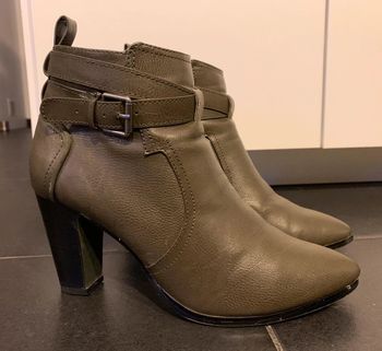 Bottines boots kaki Promod T39