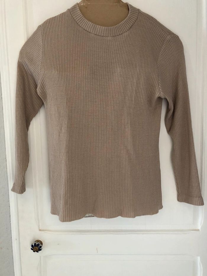 MM5- Pull vintage « taupe » T 42/44