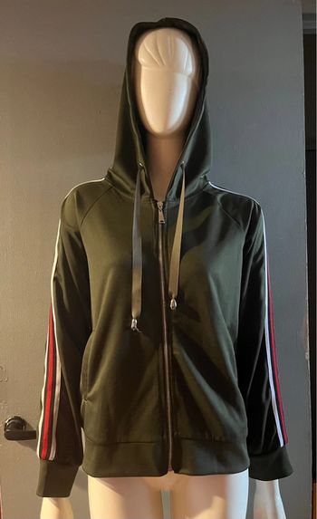 Veste capuche flam mode en M
