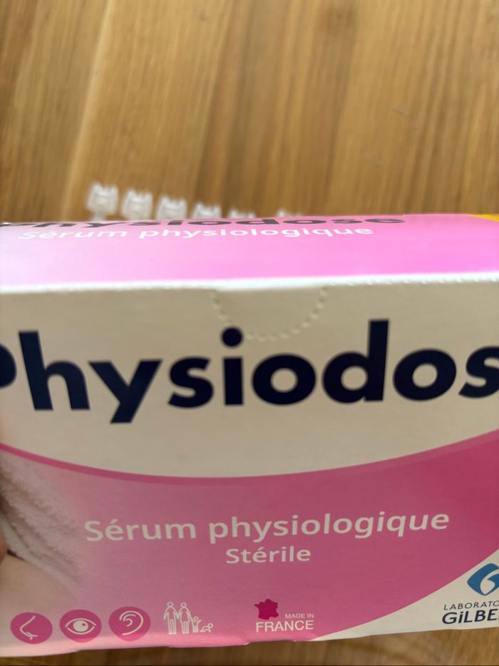 Sérum physiologique physiodose Gilbert - photo numéro 3