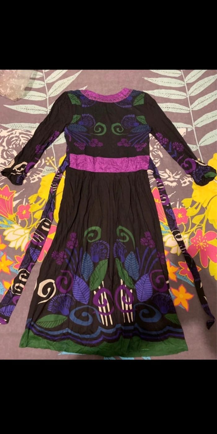 Derhy robe imprimée taille 34/36 neuve - photo numéro 2