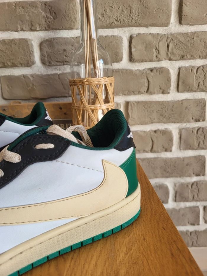 Baskets Nike air Jordan 1 low - Travis Scott - photo numéro 5