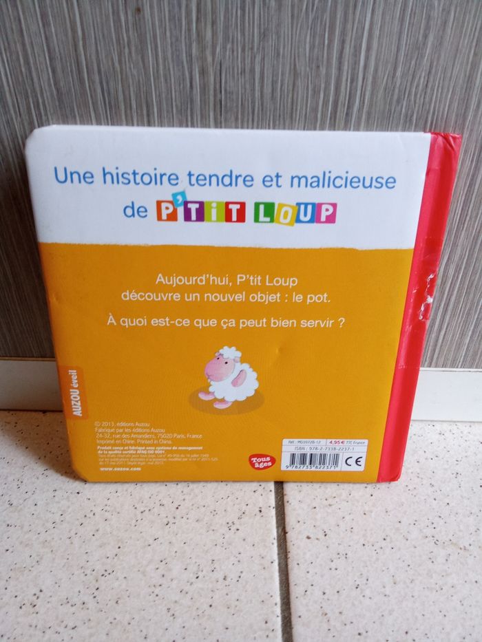 Livre p'tit loup auzou éveil, va sur le pot - photo numéro 2