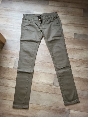 Jeans marron femme