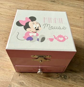 Boîte à musique et bijoux Minnie « Trousselier »