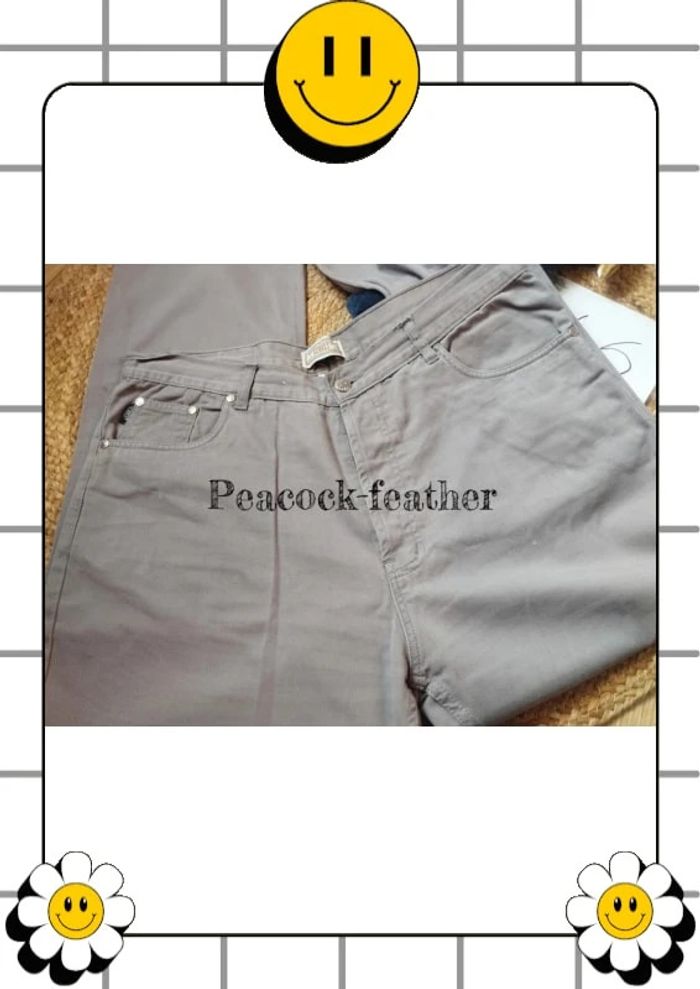Pantalon gris clair 46 homme acros - photo numéro 5
