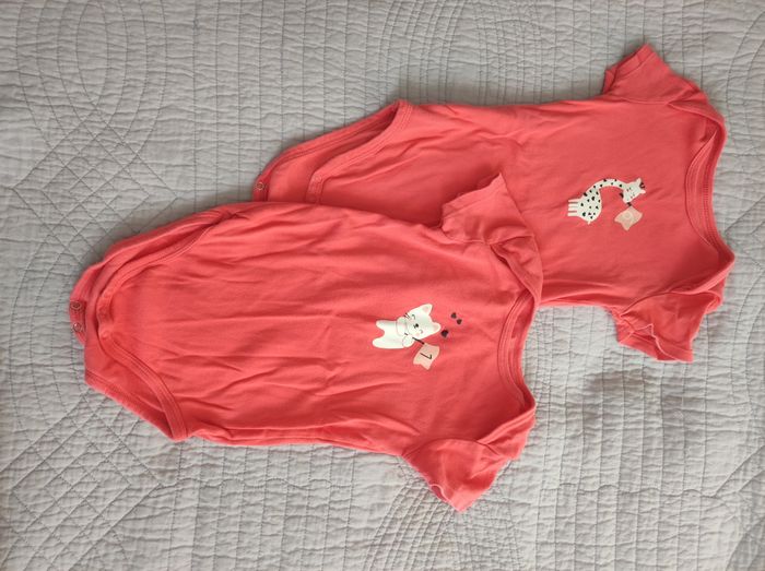 Lot de deux bodies manche courte