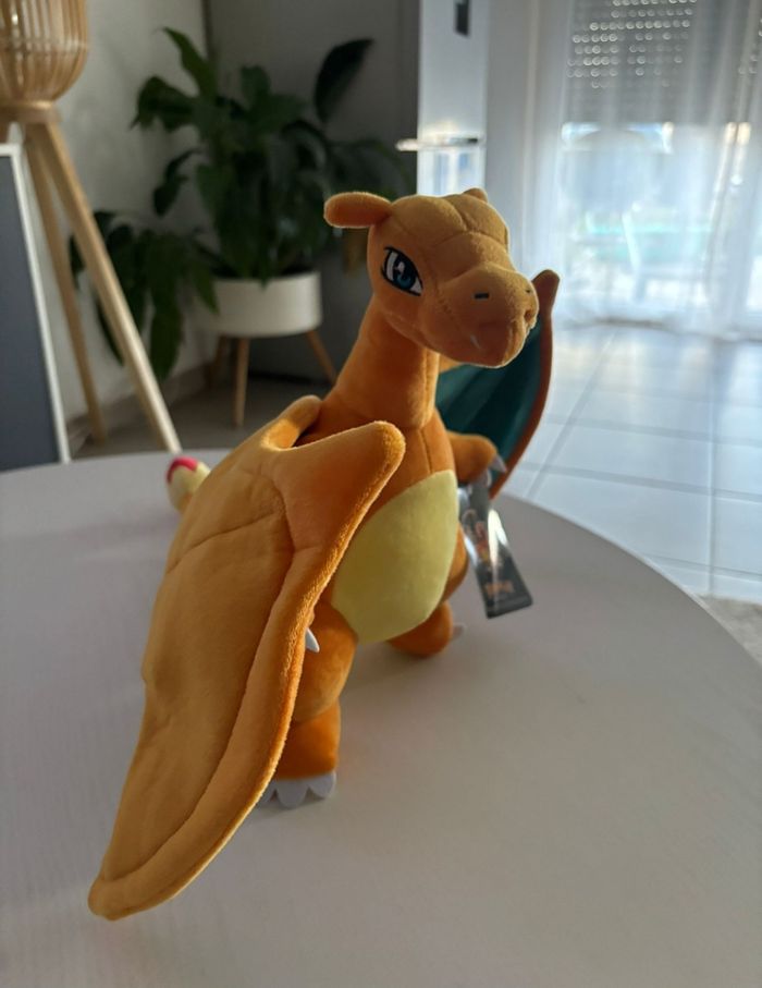 Peluche Pokemon Dracaufeu - photo numéro 4