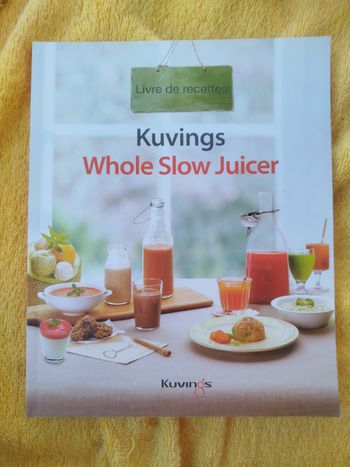 Livre de recettes de jus