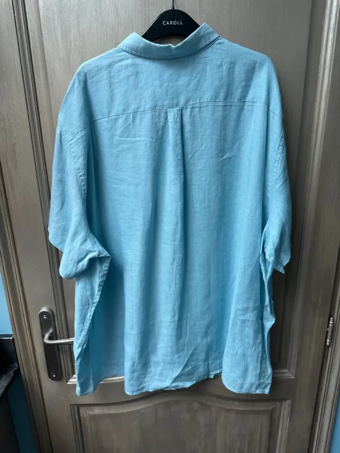 Chemise légère été Taillissime bleu clair - photo numéro 7
