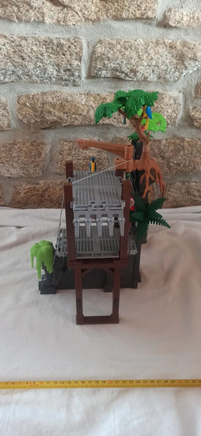 Décor de temple ruine jungle avec perroquets playmobil - photo numéro 9