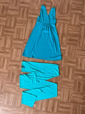 Robe de plage bleu turquoise Carioca (NEUF)