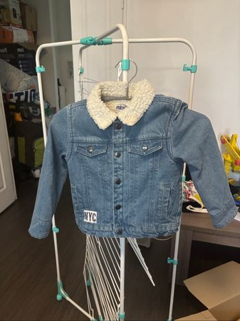 Veste jeans hiver garçon
