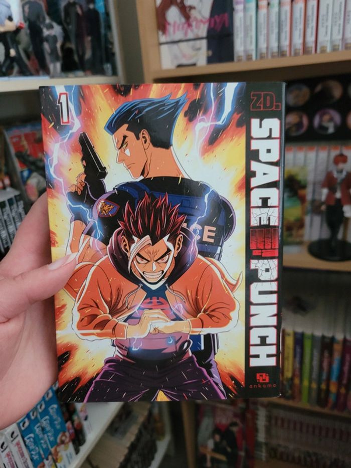 Manga space punch