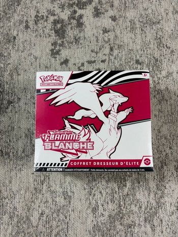 Pokémon ETB Coffret Dresseur D’élite EV10.5 Flamme Blanche