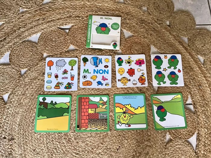 8 décors a compléter et 40 gommettes M.Non - photo numéro 2