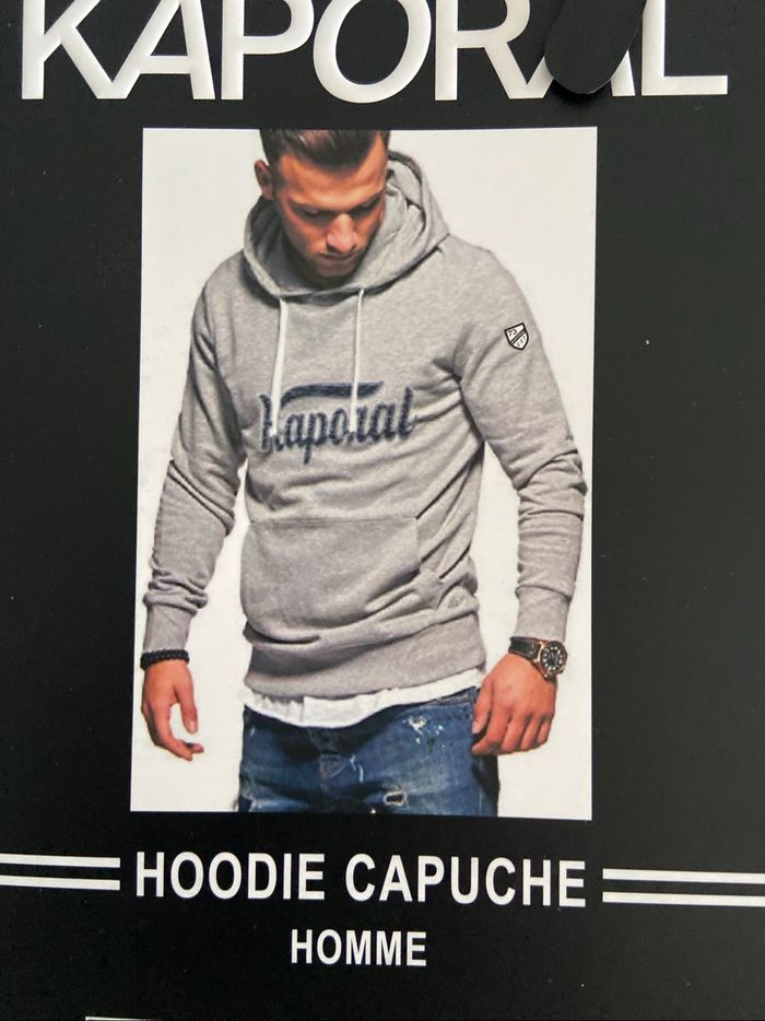 Sweet à capuche kaporal neuf L