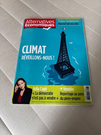 Magazine Alternative économique Climat réveillons nous !