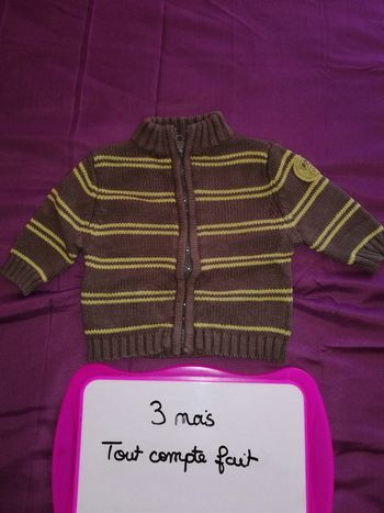 Gilet 3 mois