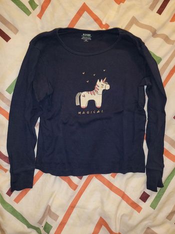 Haut de pyjama licorne 8 ans