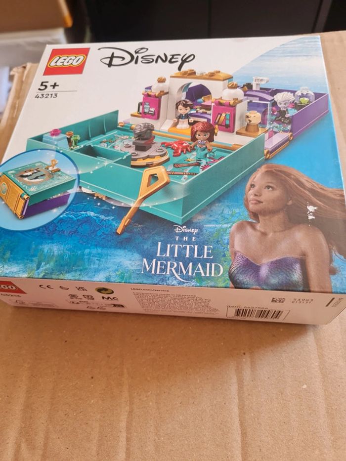 Lego disney 43213 - la petite sirène - le livre dhistoire - neuf - photo numéro 5