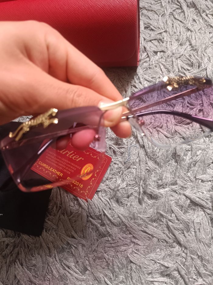 Lunettes de soleil Cartier Neuve - photo numéro 3