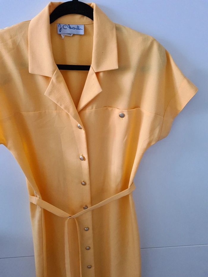 Robe jaune Vintage - photo numéro 3