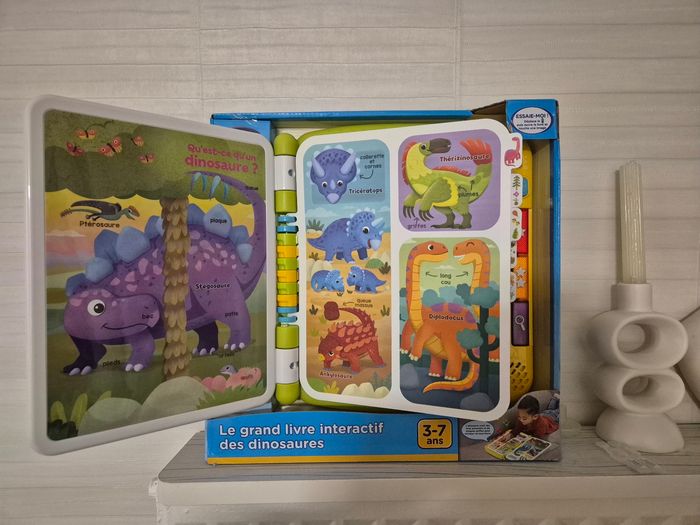 VTECH le grand Livre Interactif des Dinosaures - photo numéro 3