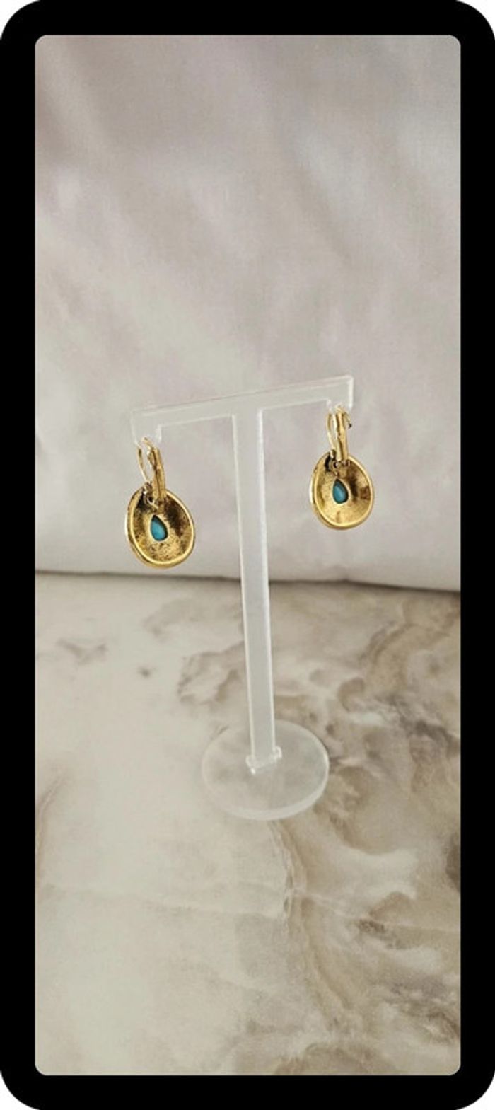 Boucles d'oreilles pour femme en acier inoxydable - photo numéro 3