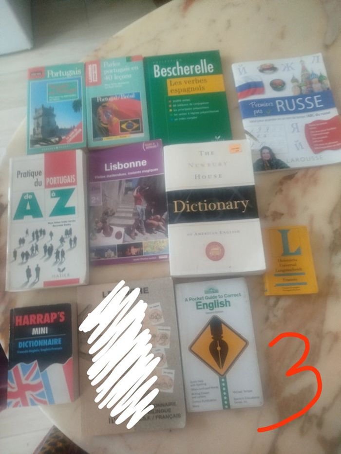 10livres apprendre langues/dicos