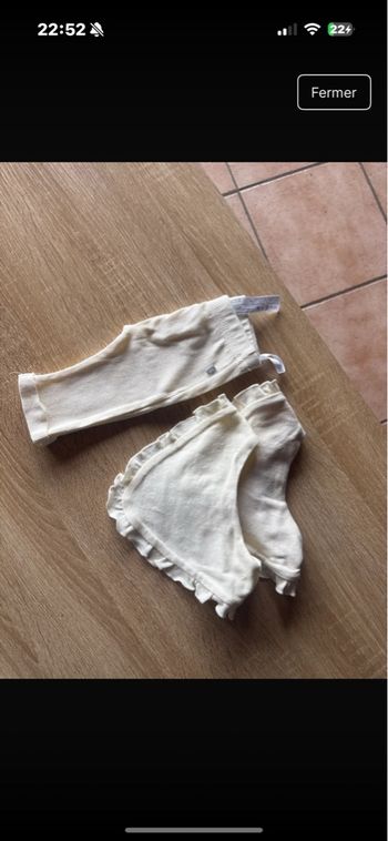 Leggings et bavoir