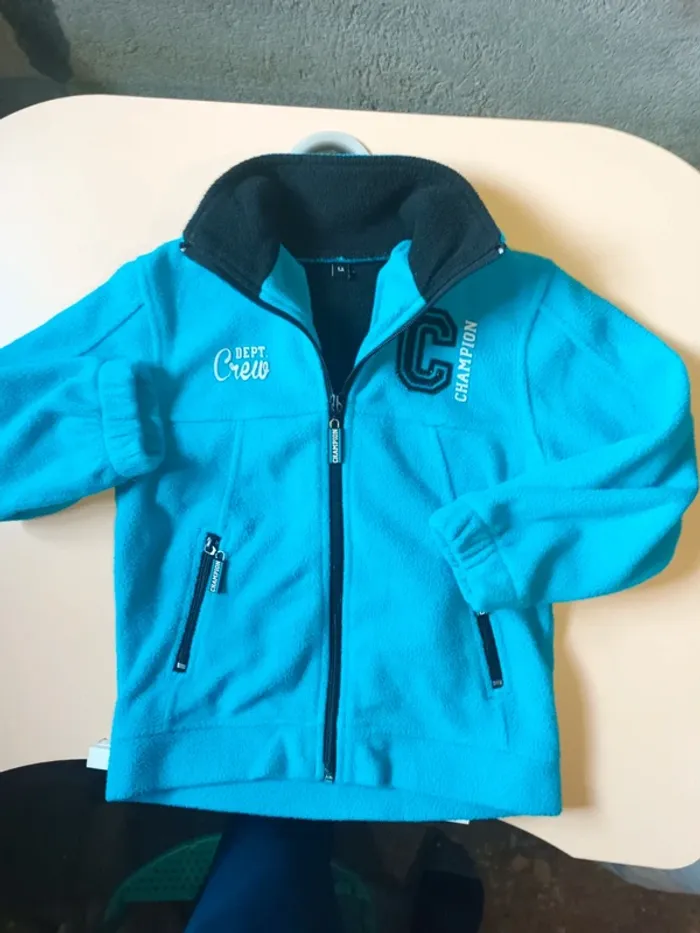 Veste polaire enfant 5 ans champion