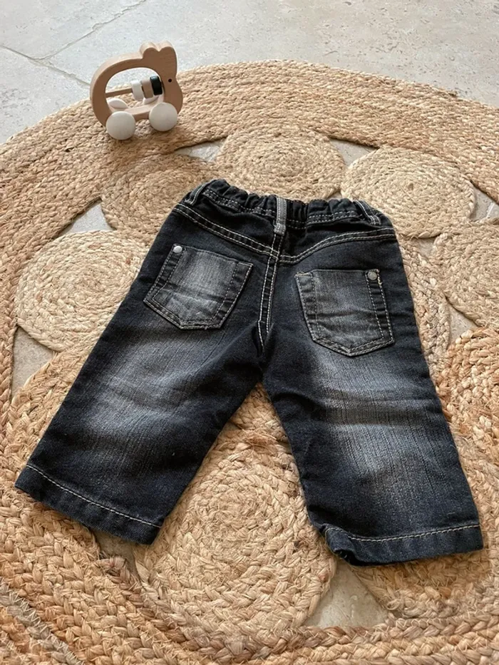 Pantalon jean 6 mois - photo numéro 2