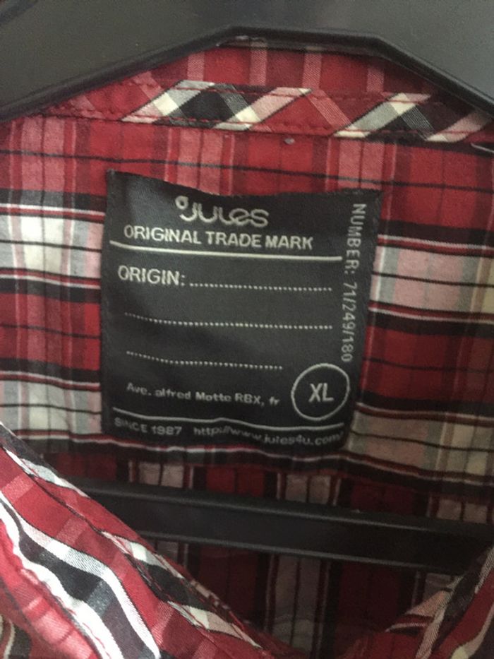 Chemise a carreaux - photo numéro 2