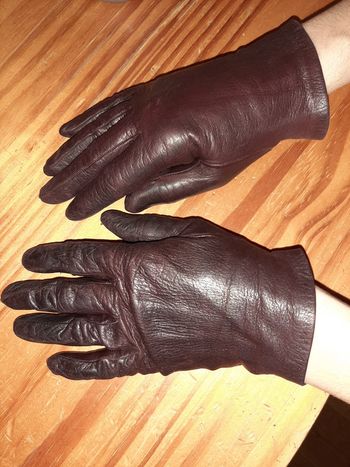 Gants cuir