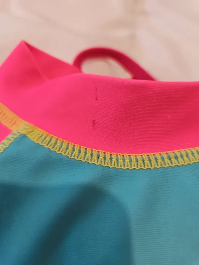 Maillot de bain et t-shirt uv 5/6 ans fille - photo numéro 11