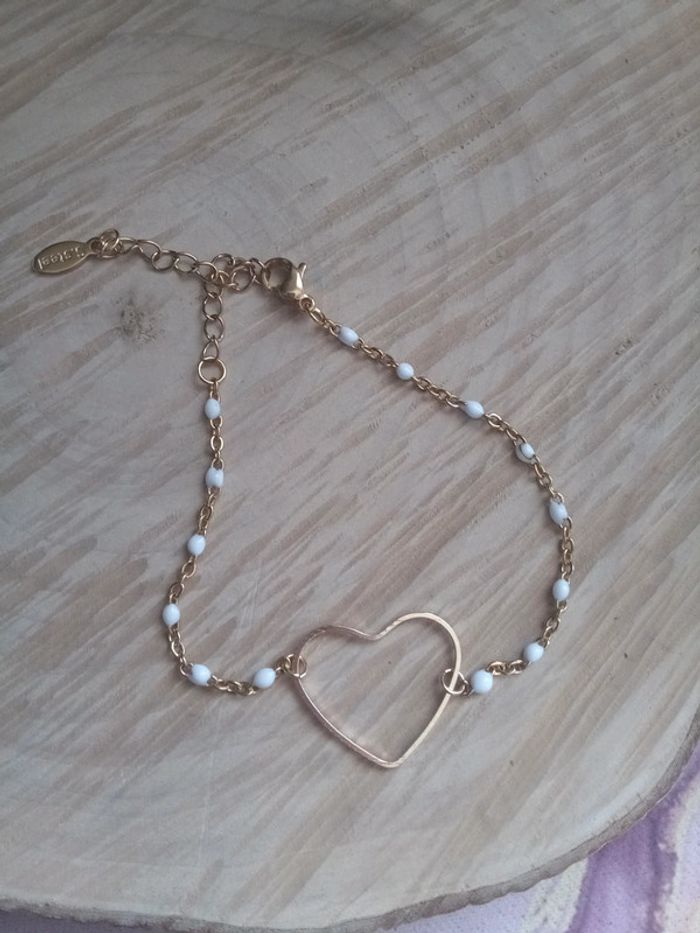 Bracelet émaillé blanc 🤍 - photo numéro 2