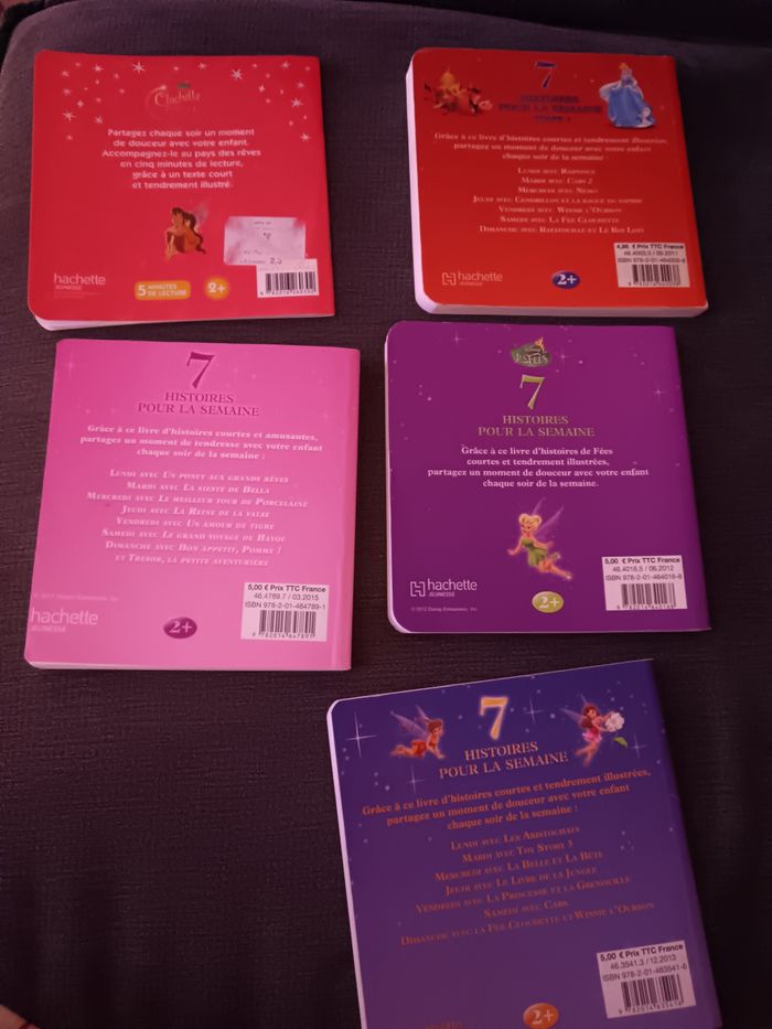 Lot de 5 livres Disney - photo numéro 7