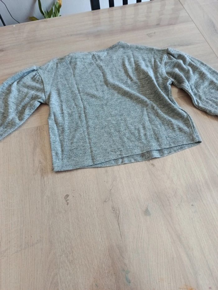 Pull gris - photo numéro 4