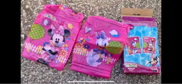 Brassards Disney Daisy et Minnie  rose multicolore