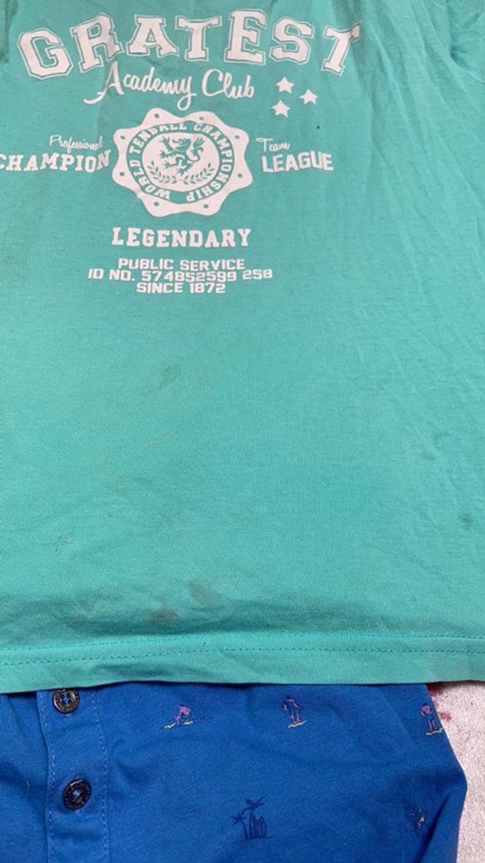 Lot de deux t-shirt garçon - photo numéro 4