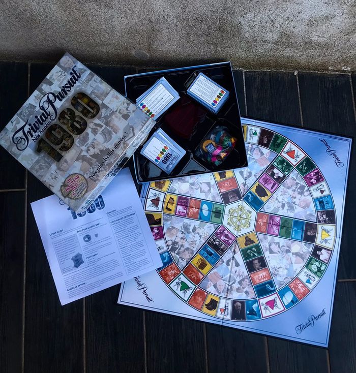 Jeu Trivial Poursuit : Nos années 1980 Vintage - photo numéro 6