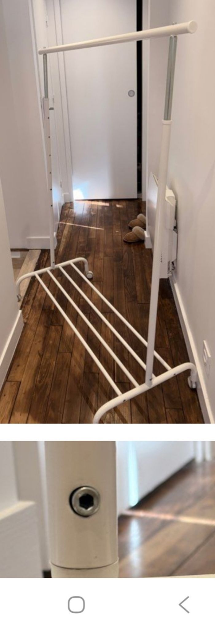 Portant vêtements RIGGA Ikea - photo numéro 2