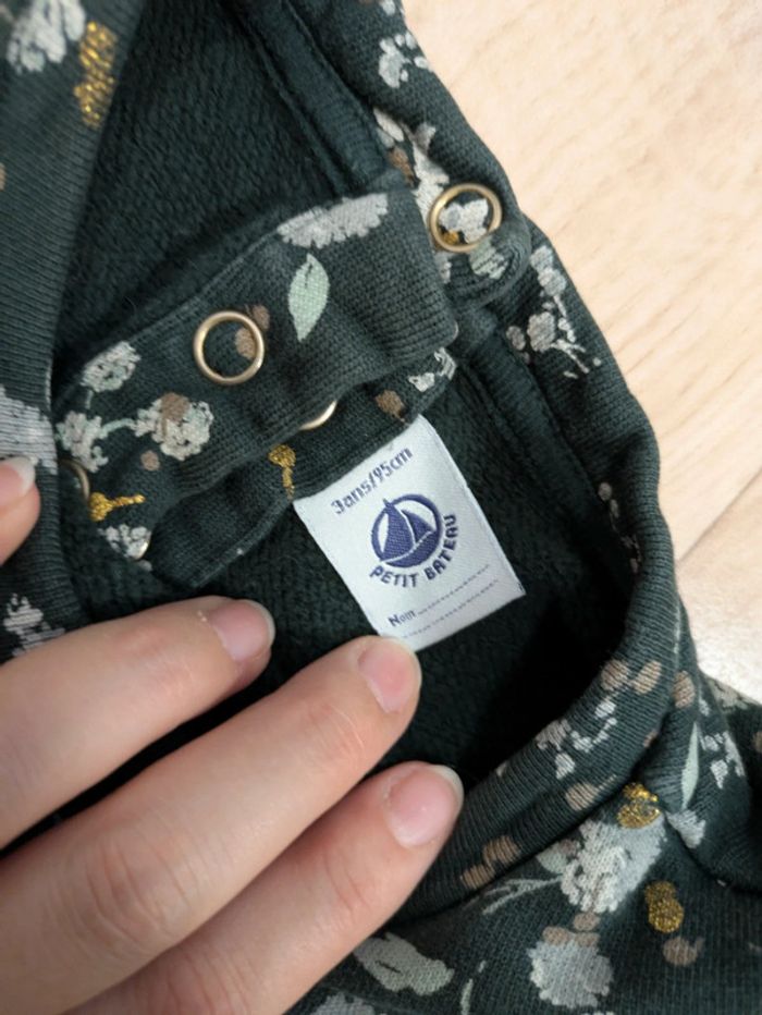 Robe chaude verte petit bateau 3 ans - photo numéro 8