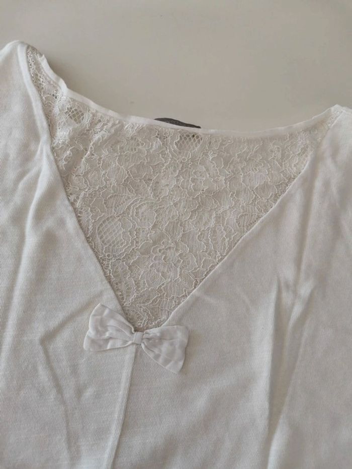 Haut blanc - photo numéro 3